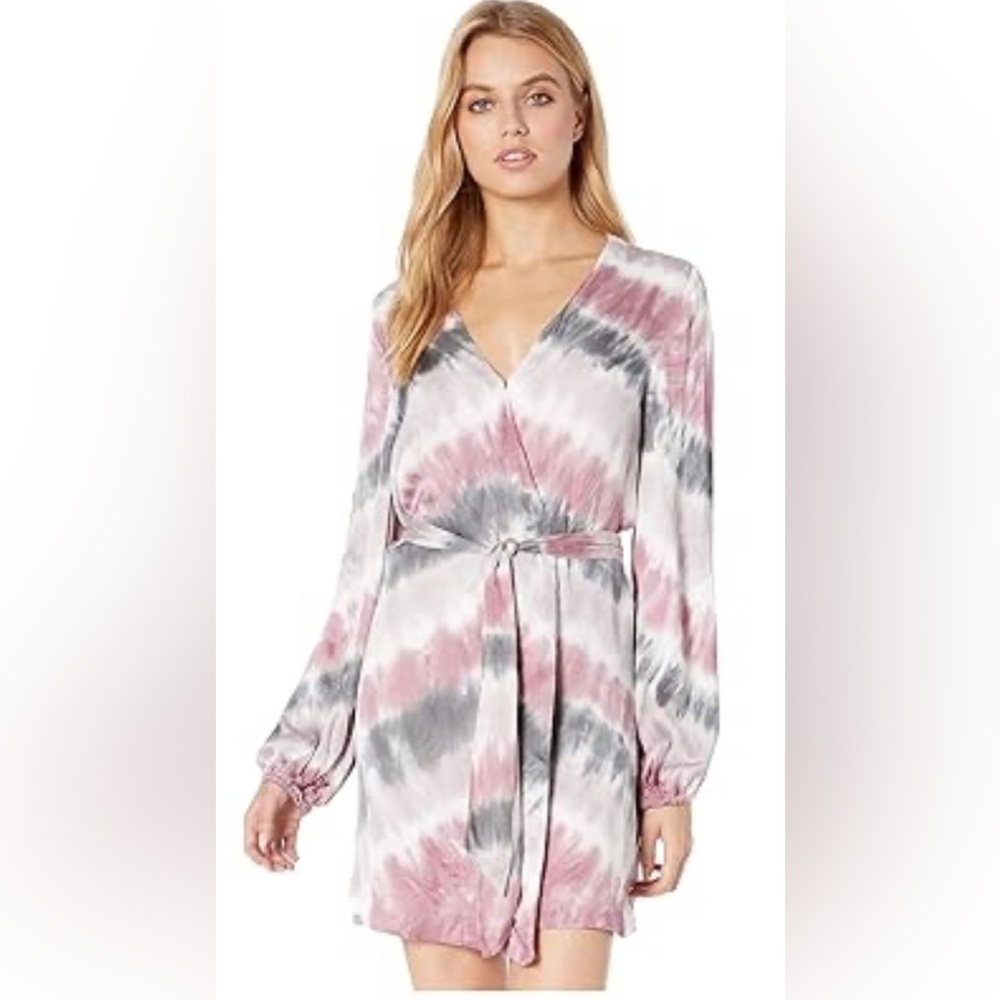 YFB Bettina tie dye wrap dress